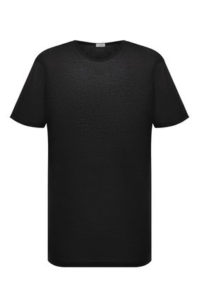 Мужская хлопковая футболка ZIMMERLI черного цвета, арт. 252-8125/3XL | Фото 1 (Материал внешний: Хлопок; Рукава: Короткие; Длина (для топов): Удлиненные; Кросс-КТ: домашняя одежда; Мужское Кросс-КТ: Футболка-белье; Региональные ограничения белый список (Axapta Mercury): RU)
