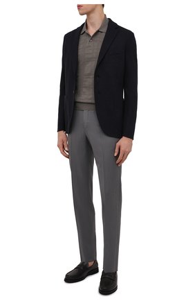 Мужские кожаные пенни-лоферы l’asola ERMENEGILDO ZEGNA черного цвета по цене 64600 руб., арт. A4745X-LHMAD | Фото 2 Мужские кожаные пенни-лоферы l’asola ERMENEGILDO ZEGNA черного цвета, арт. A4745X-LHMAD | Фото 2 (Материал внешний: Кожа; Материал внутренний: Натуральная кожа; Стили: Классический)