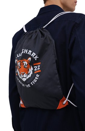 Мужской текстильный рюкзак PAUL&SHARK темно-синего цвета, арт. BAG TIGER/CG | Фото 2 (Материал: Текстиль; Размер: large)