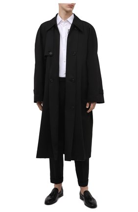 Мужские кожаные лоферы H`D`S`N BARACCO черного цвета, арт. 72404.P.0* | Фото 2 (Материал внешний: Кожа; Материал внутренний: Натуральная кожа; Стили: Классический)