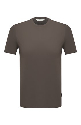 Мужская хлопковая футболка Z ZEGNA хаки цвета по цене 16950 руб., арт. VY348/ZZ641 | Фото 1 Мужская хлопковая футболка Z ZEGNA хаки цвета, арт. VY348/ZZ641 | Фото 1 (Материал внешний: Хлопок; Рукава: Короткие; Длина (для топов): Стандартные; Принт: Без принта; Стили: Кэжуэл)