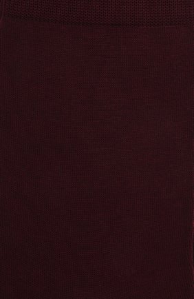 Мужские хлопковые носки FALKE бордового цвета, арт. 14662.. | Фото 2 (Материал внешний: Хлопок; Кросс-КТ: бельё)
