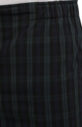 Мужские хлопковые домашние брюки ROBERTO RICETTI темно-синего цвета, арт. PANTAPA PIGIAMA/TARTAN 5612-3 | Фото 5 (Длина (брюки, джинсы): Стандартные; Кросс-КТ: домашняя одежда; Материал внешний: Хлопок)