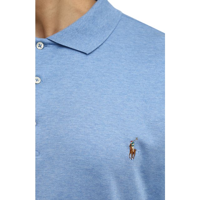 фото Хлопковое поло polo ralph lauren