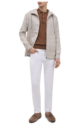 Мужские замшевые мокасины ERMENEGILDO ZEGNA бежевого цвета по цене 52650 руб., арт. A4350X-LHS0Y | Фото 2 Мужские замшевые мокасины ERMENEGILDO ZEGNA бежевого цвета, арт. A4350X-LHS0Y | Фото 2 (Материал внутренний: Натуральная кожа; Материал внешний: Кожа, Замша; Стили: Кэжуэл)