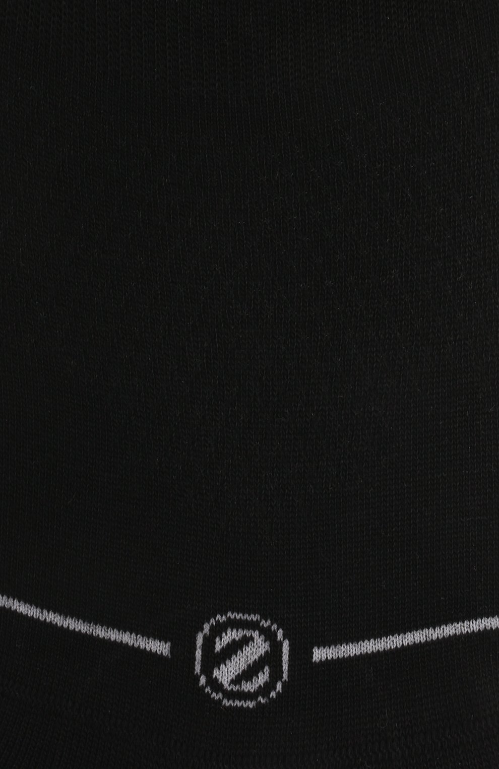 Мужские подследники ERMENEGILDO ZEGNA черного цвета, арт. N5V045090 | Фото 2 (Кросс-КТ: бельё; Материал внешний: Синтетический материал)