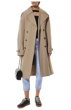 Женские джинсы DSQUARED2 голубого цвета по цене 49950 руб., арт. S75LB0601/S30663 | Фото 2 Женские джинсы DSQUARED2 голубого цвета, арт. S75LB0601/S30663 | Фото 2 (Материал внешний: Хлопок, Деним; Длина (брюки, джинсы): Укороченные; Стили: Гранж; Кросс-КТ: Деним; Силуэт Ж (брюки и джинсы): Скинни; Детали: Потертости)