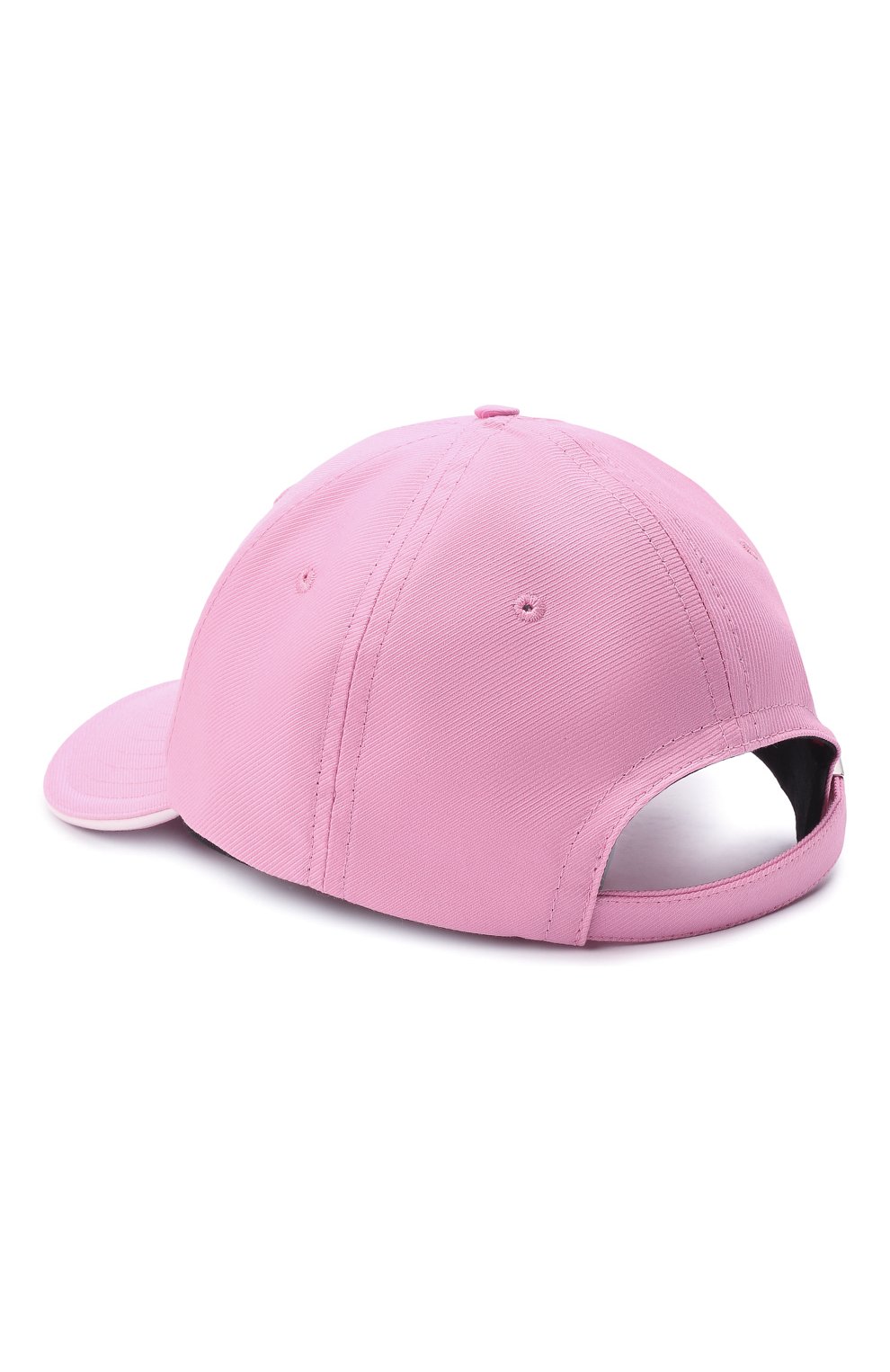 Женская хлопковая бейсболка BURBERRY розового цвета, арт. 8048725 | Фото 3 (Материал: Текстиль, Хлопок)
