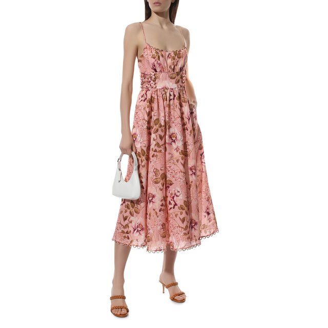 фото Льняное платье zimmermann