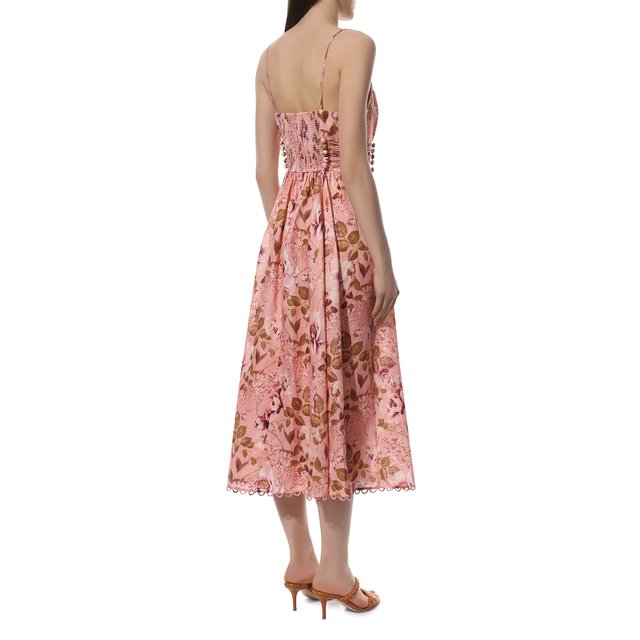 фото Льняное платье zimmermann