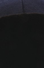 Мужская шапка-ушанка с отделкой из меха норки майкл FURLAND черного цвета, арт. 0201410050047600043 | Фото 3 (Материал: Текстиль, Натуральный мех)
