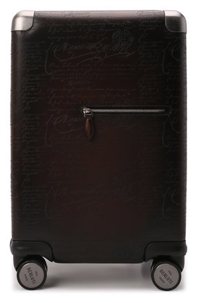 Мужской кожаный чемодан BERLUTI темно-коричневого цвета по цене 639500 руб., арт. M229489 | Фото 1 Мужской кожаный чемодан BERLUTI темно-коричневого цвета, арт. M229489 | Фото 1 (Материал: Натуральная кожа; Размер: large; Ограничения доставки: oversized)