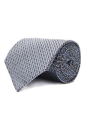 Мужской шелковый галстук ERMENEGILDO ZEGNA синего цвета по цене 0 руб., арт. Z3E31T/1UM | Фото 1 Мужской шелковый галстук ERMENEGILDO ZEGNA синего цвета, арт. Z3E31T/1UM | Фото 1 (Принт: С принтом; Материал: Текстиль, Шелк)