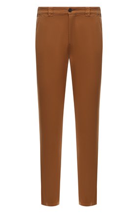 Мужские хлопковые брюки KENZO светло-коричневого цвета, арт. FC55PA1051TA | Фото 1 (Материал внешний: Хлопок; Длина (брюки, джинсы): Стандартные; Случай: Повседневный; Стили: Кэжуэл)