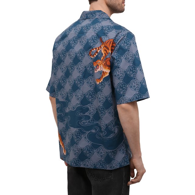 фото Хлопковая рубашка kenzo