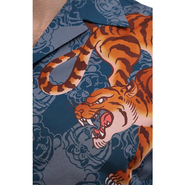 фото Хлопковая рубашка kenzo