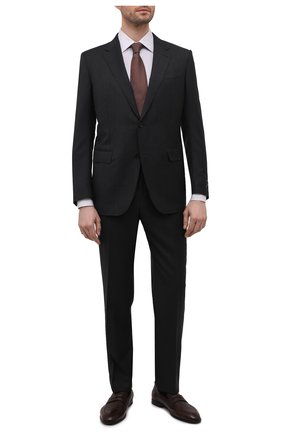 Мужская хлопковая сорочка ERMENEGILDO ZEGNA голубого цвета по цене 41350 руб., арт. 301216/9MS0PA | Фото 2 Мужская хлопковая сорочка ERMENEGILDO ZEGNA голубого цвета, арт. 301216/9MS0PA | Фото 2 (Длина (для топов): Стандартные; Рукава: Длинные; Материал внешний: Хлопок; Случай: Формальный; Манжеты: На пуговицах; Воротник: Кент; Рубашки М: Slim Fit; Принт: Полоска; Стили: Классический)