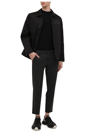 Мужские брюки из вискозы 7 FOR ALL MANKIND темно-серого цвета по цене 26700 руб., арт. JSTCB960GR | Фото 2 Мужские брюки из вискозы 7 FOR ALL MANKIND темно-серого цвета, арт. JSTCB960GR | Фото 2 (Длина (брюки, джинсы): Стандартные; Материал внешний: Вискоза; Случай: Повседневный; Стили: Кэжуэл)