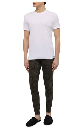 Мужские хлопковые кальсоны TOM FORD хаки цвета по цене 17400 руб., арт. T4LM11540 | Фото 2 Мужские хлопковые кальсоны TOM FORD хаки цвета, арт. T4LM11540 | Фото 2 (Материал внешний: Хлопок; Длина (брюки, джинсы): Стандартные; Кросс-КТ: бельё)