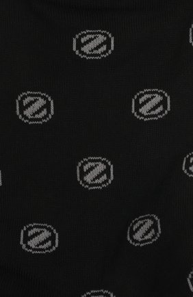 Мужские хлопковые носки ERMENEGILDO ZEGNA черного цвета по цене 2405 руб., арт. N5V025040 | Фото 2 Мужские хлопковые носки ERMENEGILDO ZEGNA черного цвета, арт. N5V025040 | Фото 2 (Материал внешний: Хлопок; Кросс-КТ: бельё)