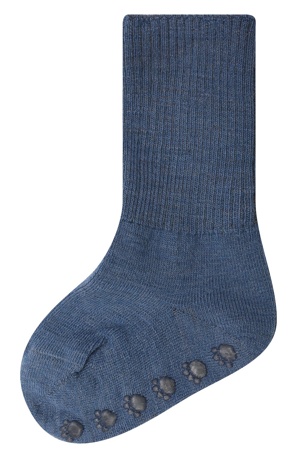Детские шерстяные носки WOOL&COTTON синего цвета, арт. NAML | Фото 1