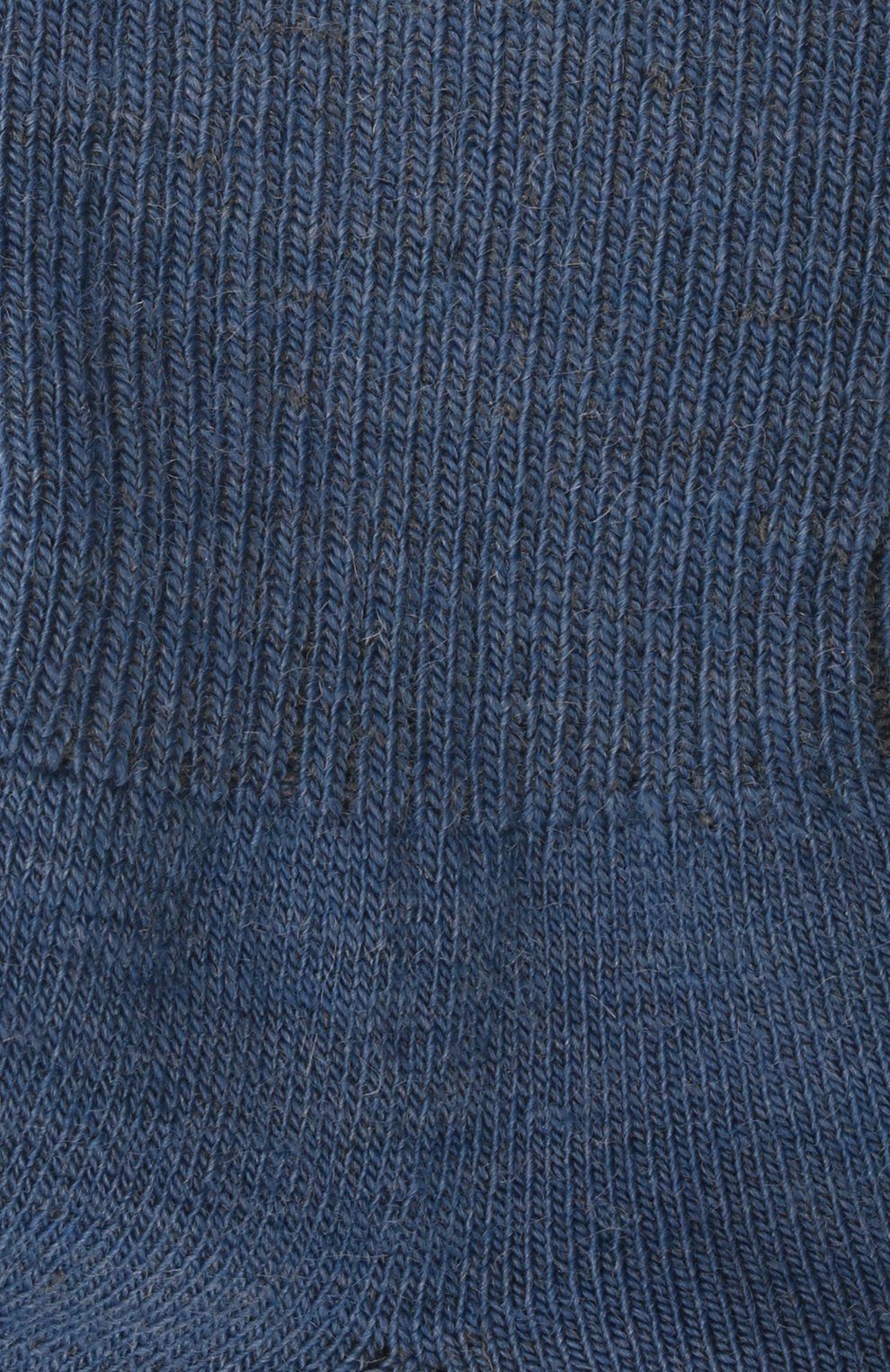 Детские шерстяные носки WOOL&COTTON синего цвета, арт. NAML | Фото 2