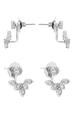 Женские серьги YEPREM JEWELLERY бесцветного цвета по цене 970000 руб., арт. EA1244 | Фото 2 Женские серьги YEPREM JEWELLERY бесцветного цвета, арт. EA1244 | Фото 2 (Материал сплава: Белое золото; Драгоценные камни: Бриллианты)