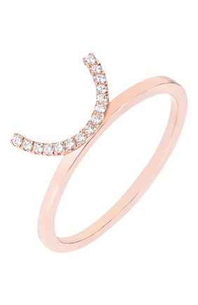 Женские кольцо RUIFIER бесцветного цвета, арт. RRD50C7A0 | Фото 1 (Материал сплава: Розовое золото; Драгоценные камни: Бриллианты)