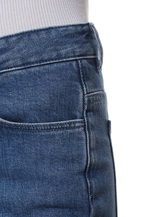 Женские джинсы GIVENCHY голубого цвета, арт. BW50QH50QL | Фото 5 (Кросс-КТ: Деним; Длина (брюки, джинсы): Стандартные; Материал внешний: Хлопок, Деним; Детали: Потертости; Силуэт Ж (брюки и джинсы): Узкие)