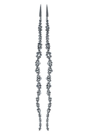 Женские серьги BRUNELLO CUCINELLI серебряного цвета, арт. M0RW9LP76/M | Фото 1 (Материал: Металл)
