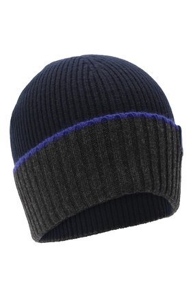 Женская шерстяная шапка LOEWE синего цвета, арт. F000487XB1 | Фото 1 (Материал: Текстиль, Шерсть)