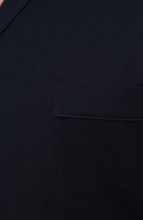Мужская хлопковая пижама ROBERTO RICETTI темно-синего цвета, арт. PIGIAMA VENEZIA LUNG0/LX2704/60-64 | Фото 7 (Big sizes: Big Sizes; Рукава: Длинные; Длина (брюки, джинсы): Стандартные; Кросс-КТ: домашняя одежда; Длина (для топов): Стандартные; Материал внешний: Хлопок)