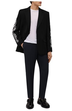 Мужские кожаные монки GIVENCHY черного цвета по цене 96300 руб., арт. BH103BH135 | Фото 2 Мужские кожаные монки GIVENCHY черного цвета, арт. BH103BH135 | Фото 2 (Материал внутренний: Натуральная кожа; Материал внешний: Кожа; Стили: Классический)