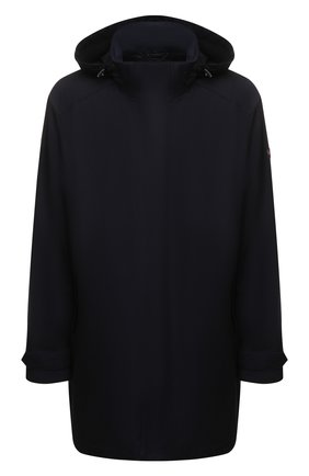 Мужская шерстяная куртка PAUL&SHARK темно-синего цвета, арт. 22412420/FHU/3XL-6XL | Фото 1 (Рукава: Длинные; Длина (верхняя одежда): До середины бедра; Материал подклада: Синтетический материал; Материал внешний: Шерсть; Мужское Кросс-КТ: шерсть и кашемир; Кросс-КТ: Куртка; Стили: Кэжуэл)