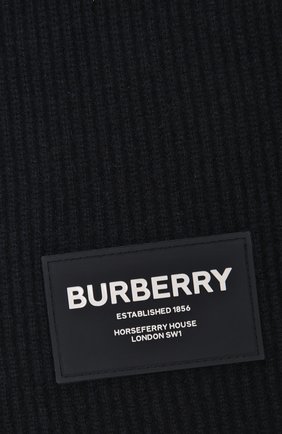 Детский шерстяной шарф BURBERRY темно-синего цвета по цене 29950 руб., арт. 8048579 | Фото 2 Детский шерстяной шарф BURBERRY темно-синего цвета, арт. 8048579 | Фото 2 (Материал: Текстиль, Шерсть)