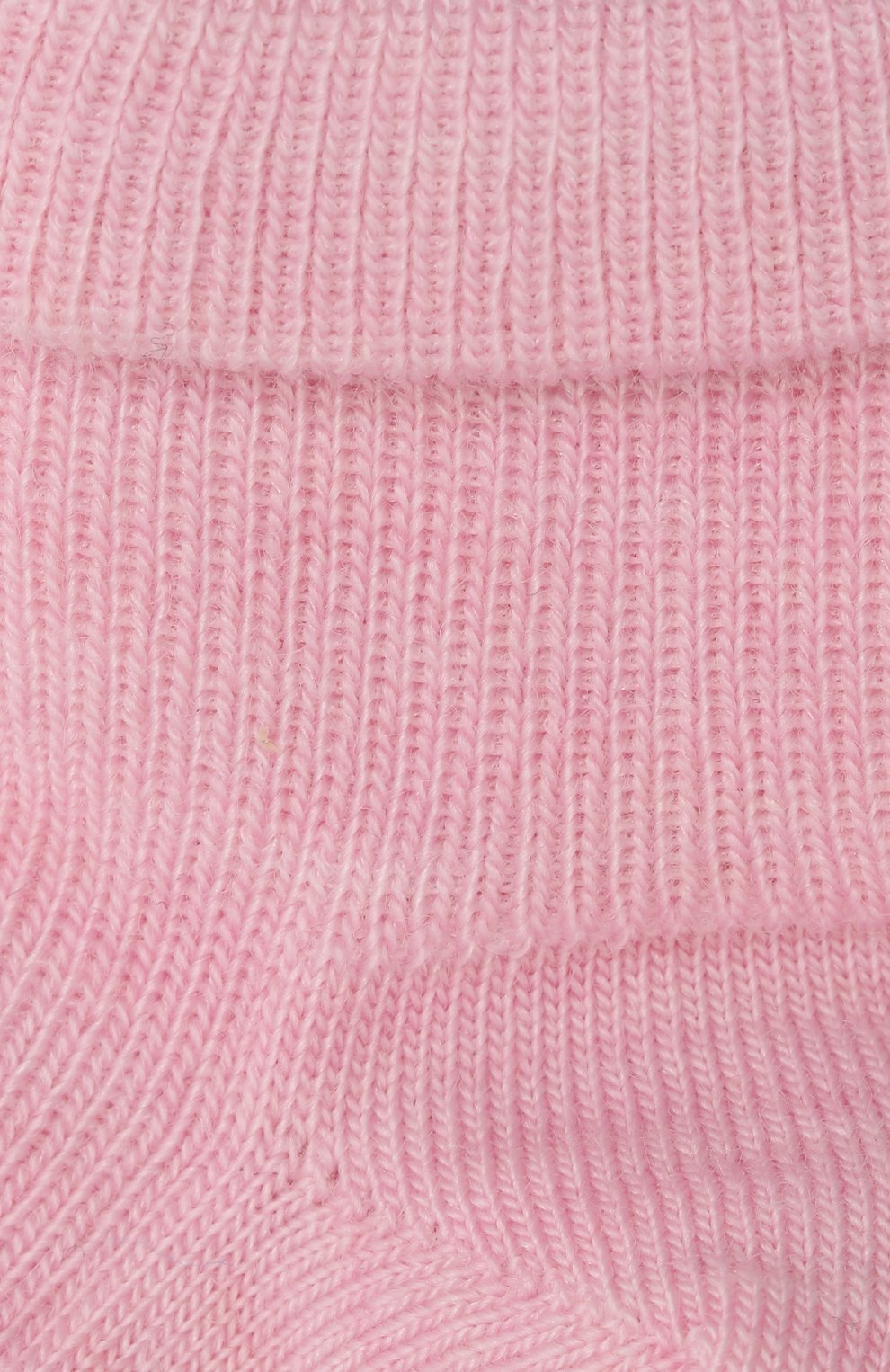 Детские шерстяные носки WOOL&COTTON розового цвета, арт. NMML | Фото 2