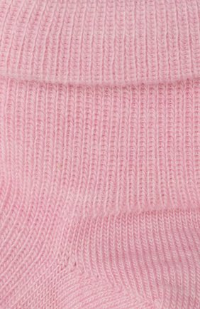 Детские шерстяные носки WOOL&COTTON розового цвета по цене 0 руб., арт. NMML | Фото 2 Детские шерстяные носки WOOL&COTTON розового цвета, арт. NMML | Фото 2
