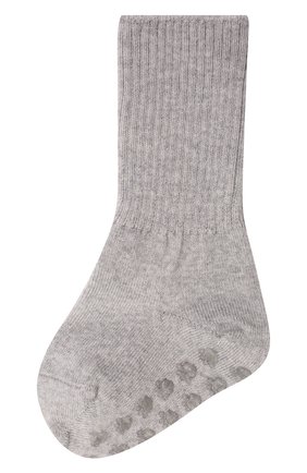 Детские шерстяные носки WOOL&COTTON серого цвета по цене 840 руб., арт. NAML | Фото 1 Детские шерстяные носки WOOL&COTTON серого цвета, арт. NAML | Фото 1