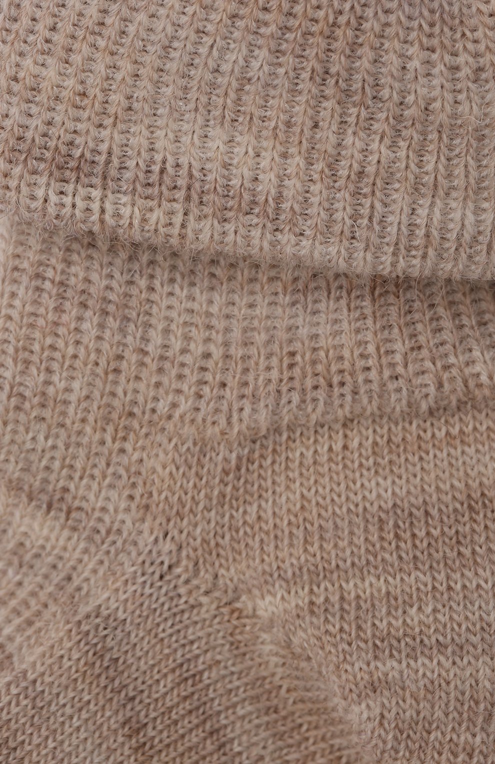 Детские шерстяные носки WOOL&COTTON бежевого цвета по цене 0 руб., арт. NMML | Фото 2 Детские шерстяные носки WOOL&COTTON бежевого цвета, арт. NMML | Фото 2