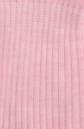 Детские шерстяные носки WOOL&COTTON розового цвета по цене 840 руб., арт. NAML | Фото 2 Детские шерстяные носки WOOL&COTTON розового цвета, арт. NAML | Фото 2