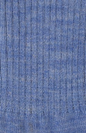 Детские шерстяные носки WOOL&COTTON голубого цвета по цене 840 руб., арт. NAML | Фото 2 Детские шерстяные носки WOOL&COTTON голубого цвета, арт. NAML | Фото 2