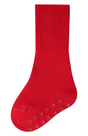 Детские шерстяные носки WOOL&COTTON красного цвета, арт. NAML | Фото 1