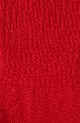 Детские шерстяные носки WOOL&COTTON красного цвета по цене 840 руб., арт. NAML | Фото 2 Детские шерстяные носки WOOL&COTTON красного цвета, арт. NAML | Фото 2