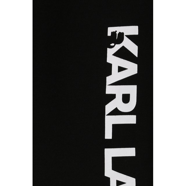 Леггинсы для девочки из вискозы Karl Lagerfeld Kids Z14175 Фото 3