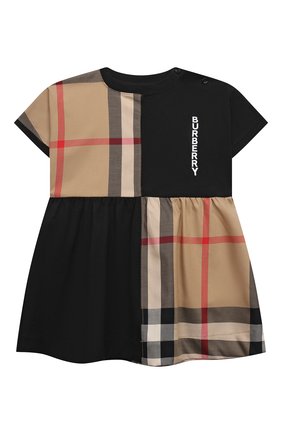 Женский комплект из платья и шорт BURBERRY черного цвета по цене 14450 руб., арт. 8048627 | Фото 2 Женский комплект из платья и шорт BURBERRY черного цвета, арт. 8048627 | Фото 2