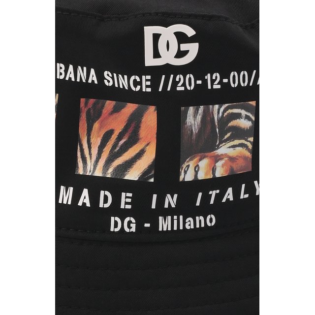 Хлопковая панама Dolce & Gabbana LBS025/G7C0I Фото 3