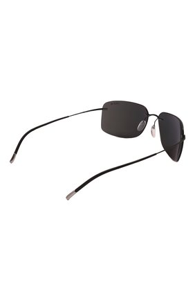 Мужские солнцезащитные очки SILHOUETTE черного цвета по цене 34000 руб., арт. 8698/9140 | Фото 4 Мужские солнцезащитные очки SILHOUETTE черного цвета, арт. 8698/9140 | Фото 4 (Кросс-КТ: С/з-мужское; Тип очков: С/з; Очки форма: Прямоугольные; Оптика Гендер: оптика-мужское)