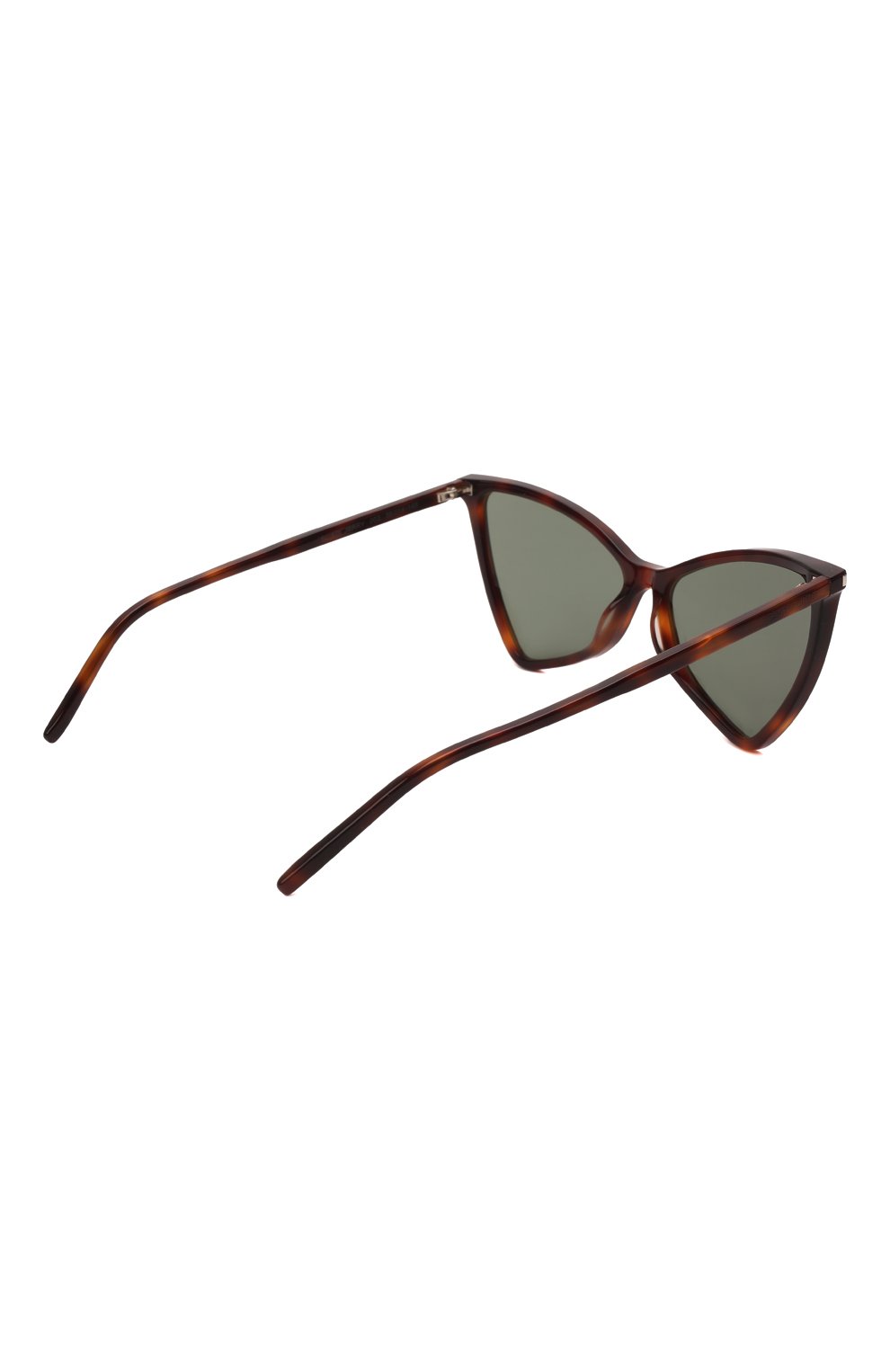 Женские солнцезащитные очки SAINT LAURENT коричневого цвета, арт. SL 475 JERRY 002 | Фото 4 (Тип очков: С/з; Оптика Гендер: оптика-женское; Очки форма: Бабочка)