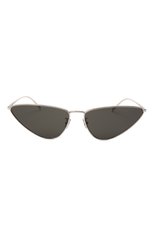 Женские солнцезащитные очки SAINT LAURENT серебряного цвета, арт. SL 487 002 | Фото 3 (Тип очков: С/з; Оптика Гендер: оптика-женское; Очки форма: Cat-eye)
