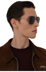 Мужские солнцезащитные очки MCQ хаки цвета, арт. MQ0331S 002 | Фото 2 (Кросс-КТ: С/з-мужское; Тип очков: С/з; Очки форма: Квадратные; Оптика Гендер: оптика-мужское)